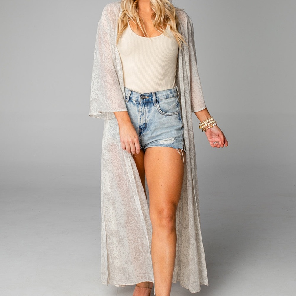 Snake print Kimono from Buddy Love